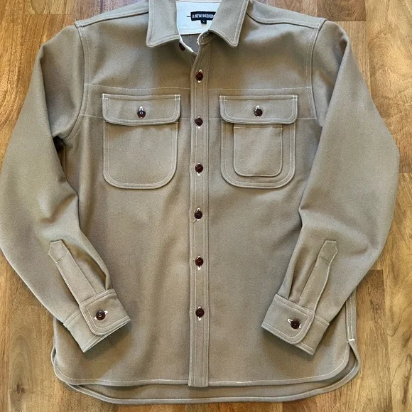 A New Medium - Huntsman Overshirt L Hainsworth Wool - Picture 1 of 7